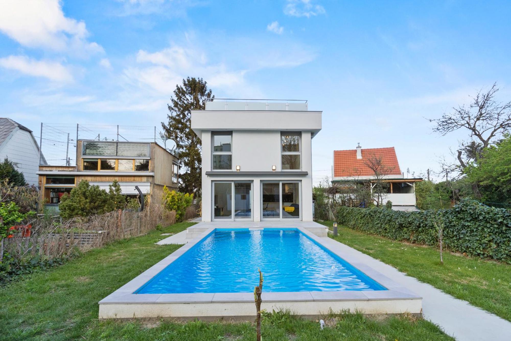 Villa Jaeger Mit Pool In Wien 外观 照片